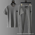 Ensemble de sport léger d'été pour homme à séchage rapide (2 pièces)