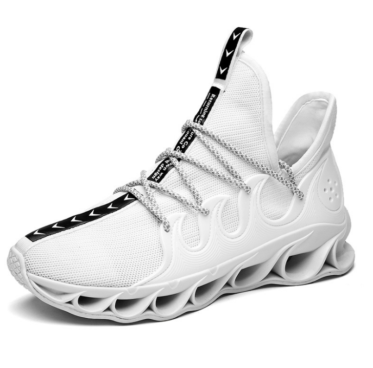 Chaussures de course décontractées d'été pour hommes - Baskets en tricot respirantes