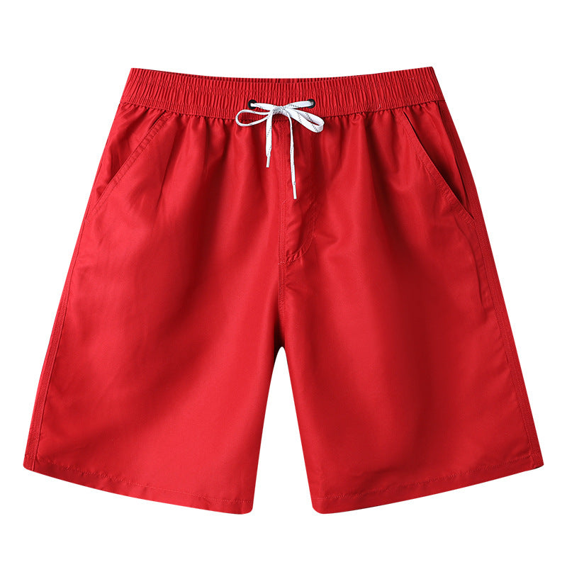 Men's Quick-Drying Five-Point Beach Shorts (Large Size)