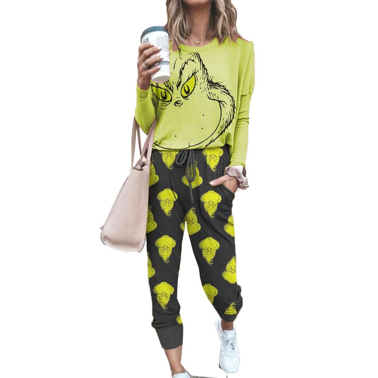 Grinch Drink Up Hoodie Set for Fall/Winter 2020
