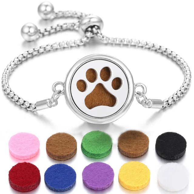 Bracelet de parfum en acier inoxydable