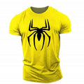 Men's Spider Pattern Elastic Casual Sports Apparel