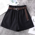 Summer Korean High-Waist Loose Shorts for Students