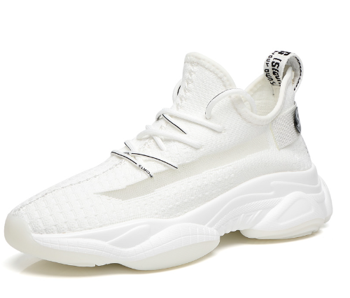 Summer Men's Breathable Flyknit Casual Sports Shoes