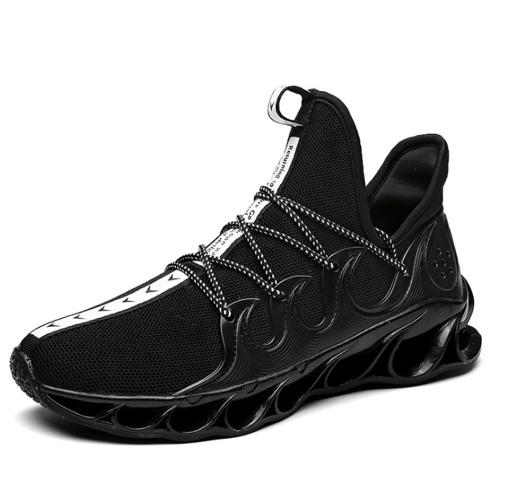 Chaussures de course décontractées d'été pour hommes - Baskets en tricot respirantes
