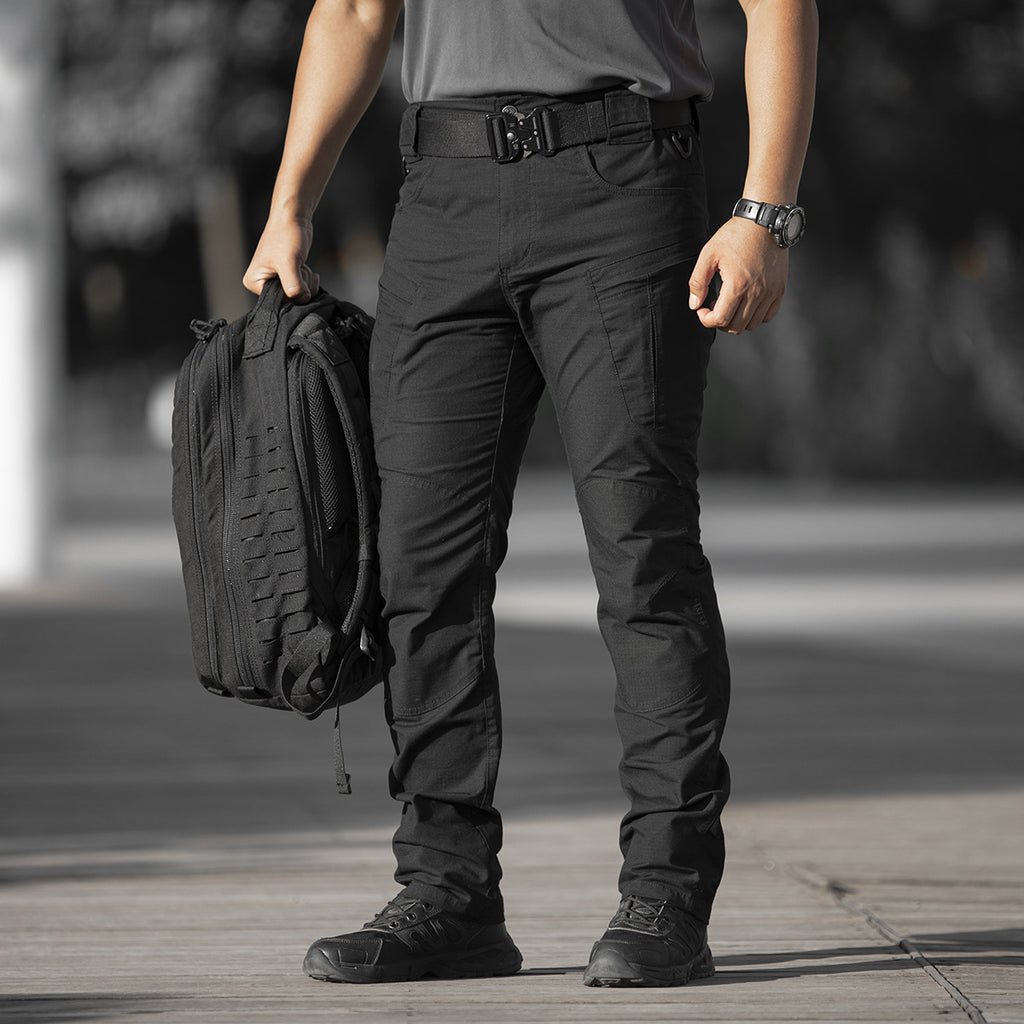 Pantalon Cargo pour Homme Ample et Résistant à Multiples Poches