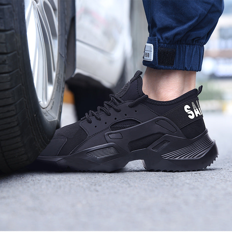 Men's Lightweight Breathable Safety Work Shoes
