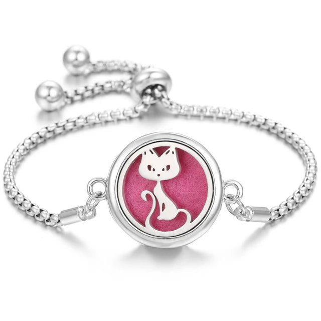 Bracelet de parfum en acier inoxydable