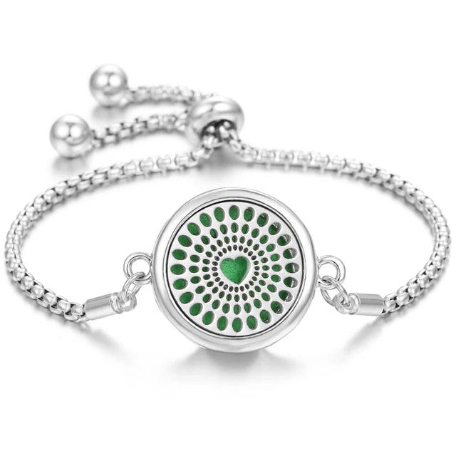 Bracelet de parfum en acier inoxydable