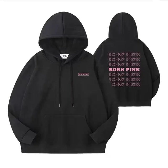 "Jin Zhixiu and Park Chae-young Style Hoodie"