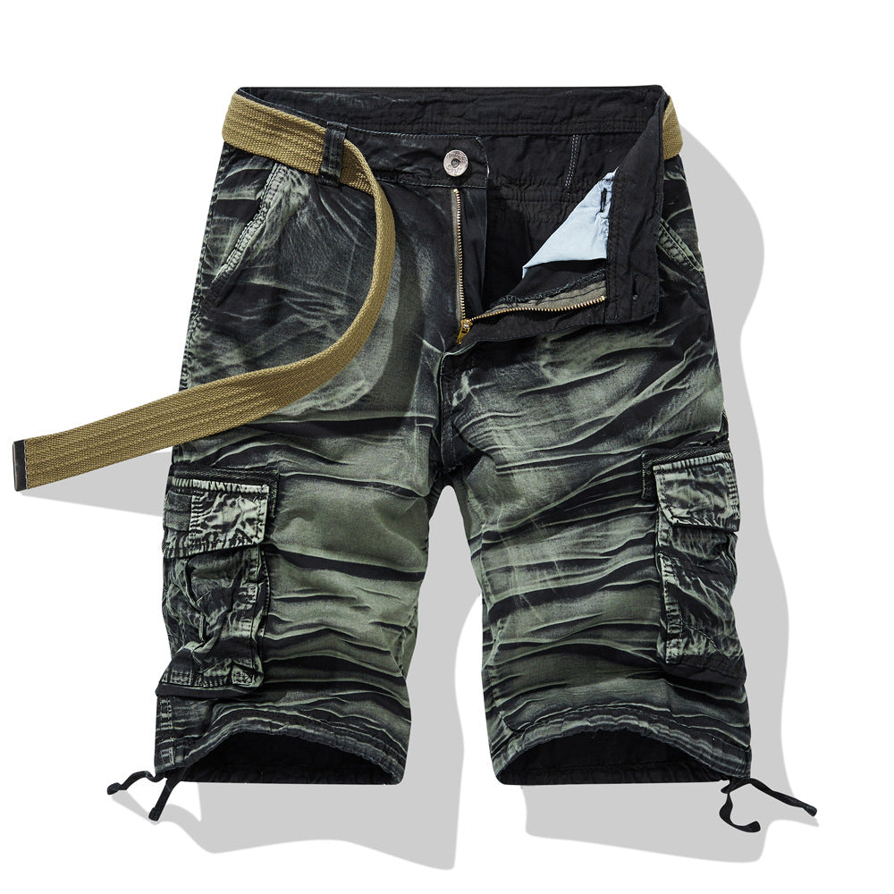 Shorts Cargo d'été pour homme - Coupe Ample, Coton, Multi-poches