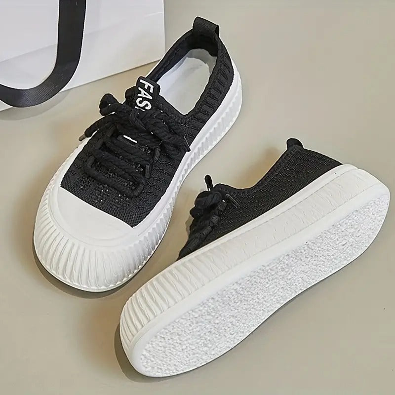 "Women's Ins Style Canvas Shoes for Autumn Running"