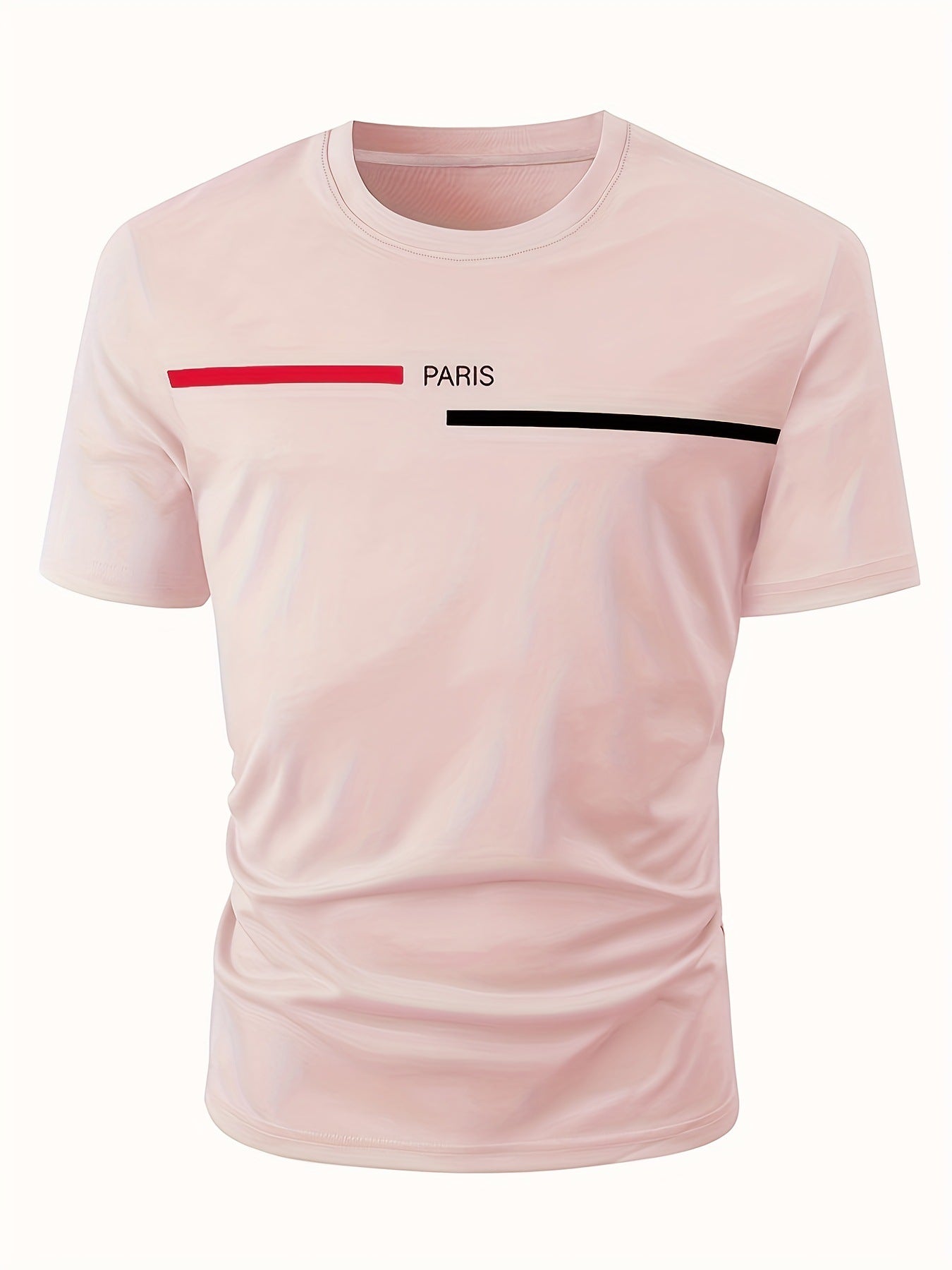T-shirt homme imprimé 100 % coton coupe ample été