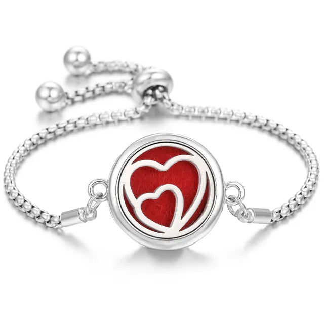 Bracelet de parfum en acier inoxydable