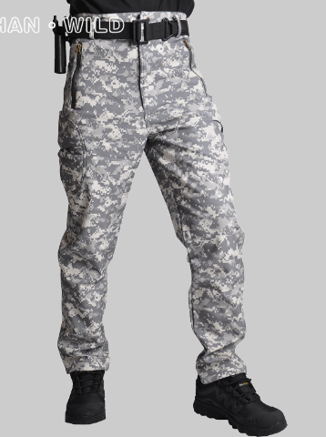 Men's Outdoor Breathable Python Camouflage Tactical Pants